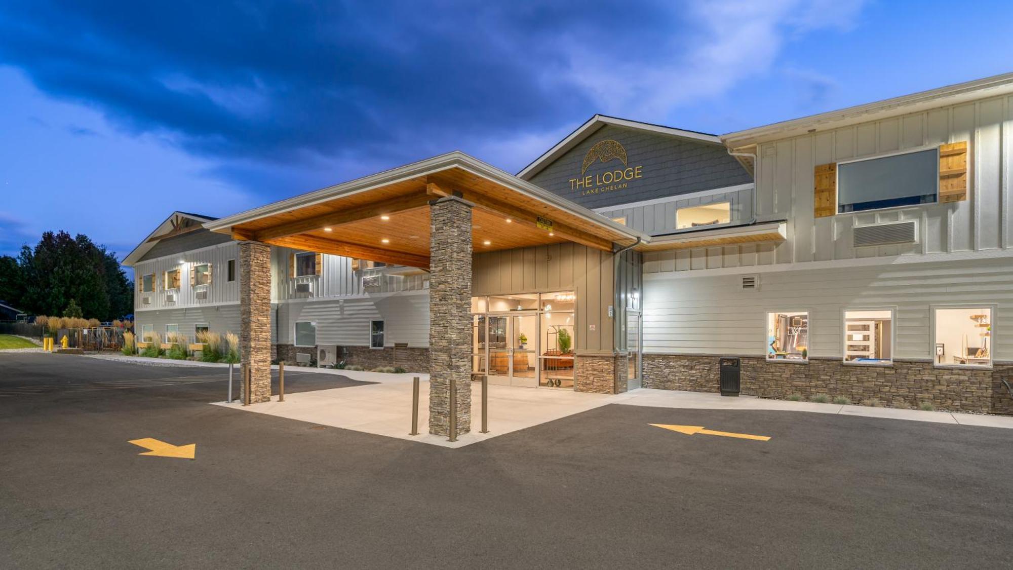 The Lodge Lake Chelan Manson Exterior foto